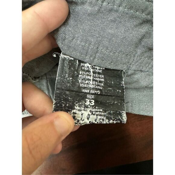 O’Neil Hybrid Grey Swim Trunks Size 33 - Picture 6 of 6